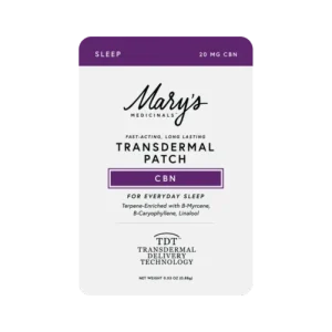 DAB Patch Sleep CBN Transdermal Patch product packaging